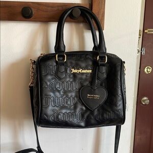 Juicy Couture Black Quilted Handbag